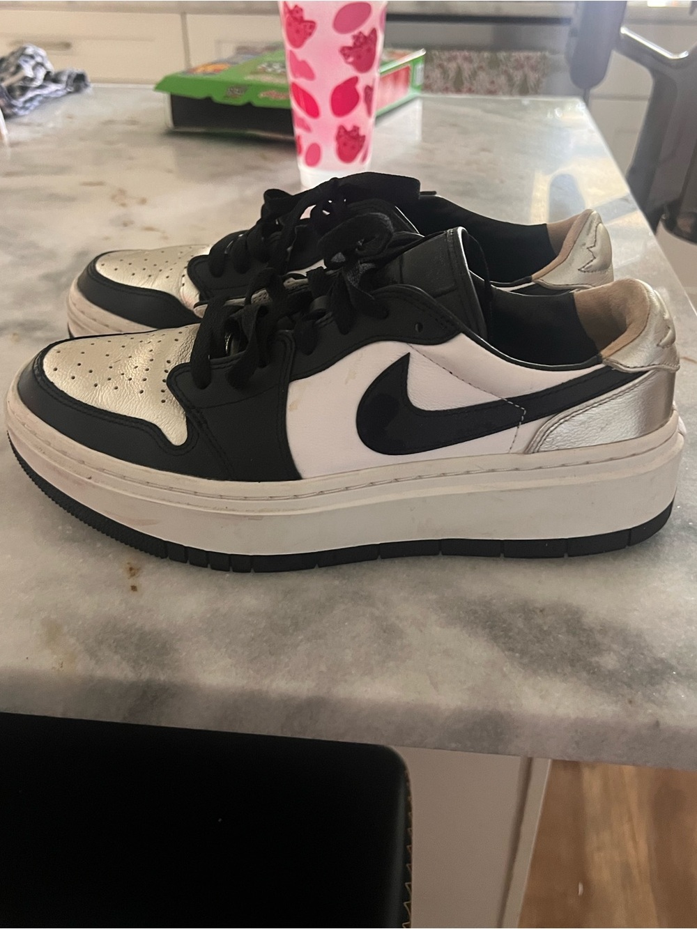 Nike Air Jordan 1 Elevate Low SE "Silver Toe" shoes